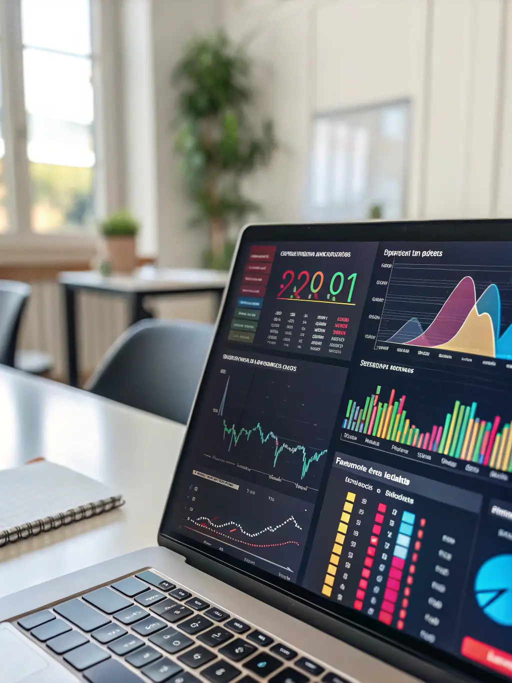 A graph showing project performance metrics improving after a health check, illustrating the positive impact.